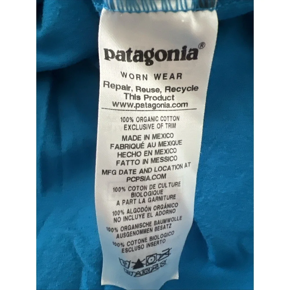 Patagonia Long Sleeve T Shirt Size 7 8 Back To School